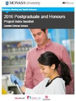 2016 CCS Honours index booklet