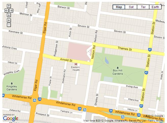 EHCS map