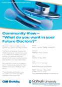 MBBS forum flyer
