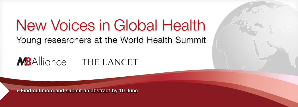 New voices in global health. Find out more, http://www.worldhealthsummit.org/the-summit/call-for-abstracts.html