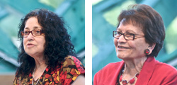 Joy Wandin-Murphy and May O'Brien