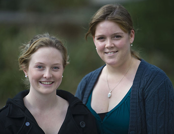 Elizabeth Buchholz and Johanna Kelly