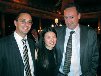 Nigel,  Poh,  and Shaun at the ANZSN Awards