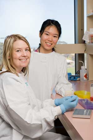 Students in Laboratory doing experiments