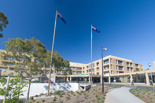 Front of the Monash Medical centre